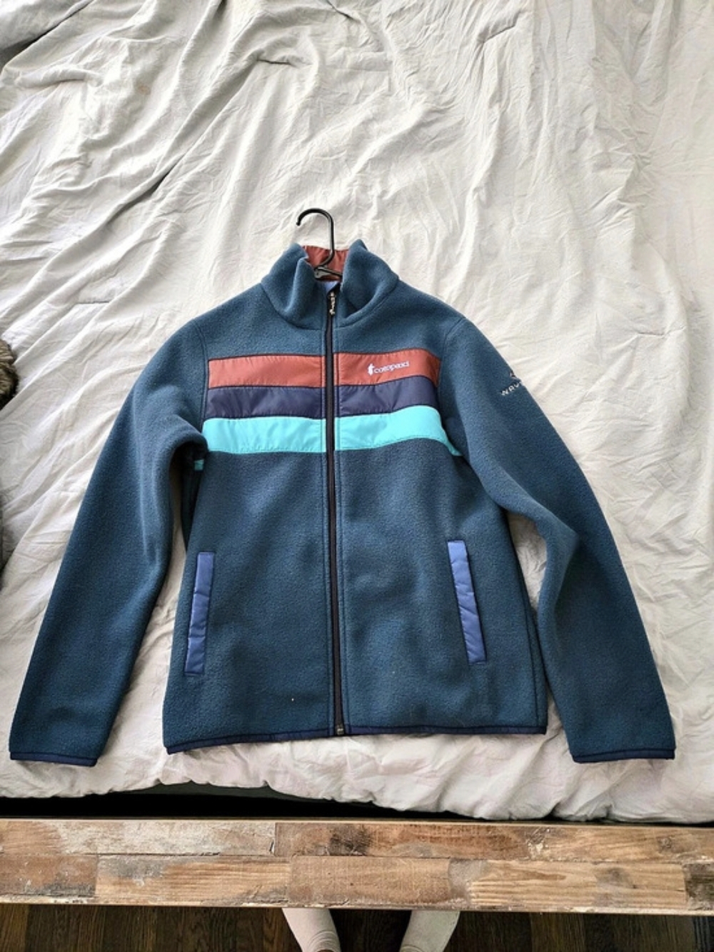 Cotopaxi Teca Fleece Full-Zip Jacket Blue & Pink